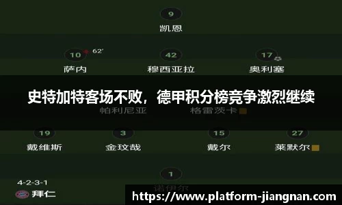 史特加特客场不败，德甲积分榜竞争激烈继续
